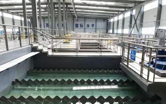 自來水廠凈水過程